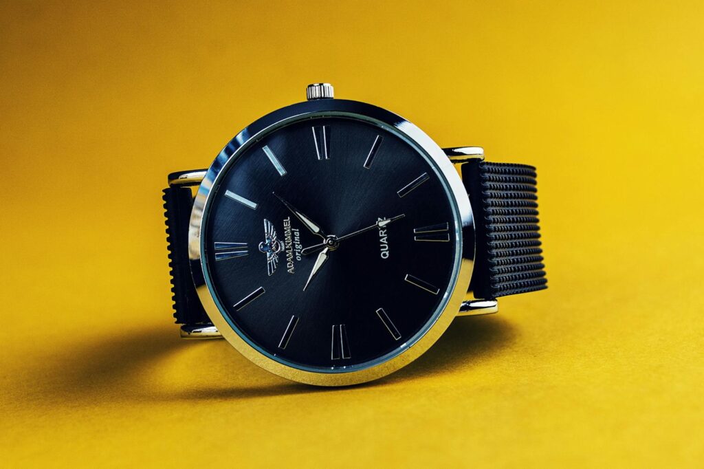 Rolex watch prepared for sale