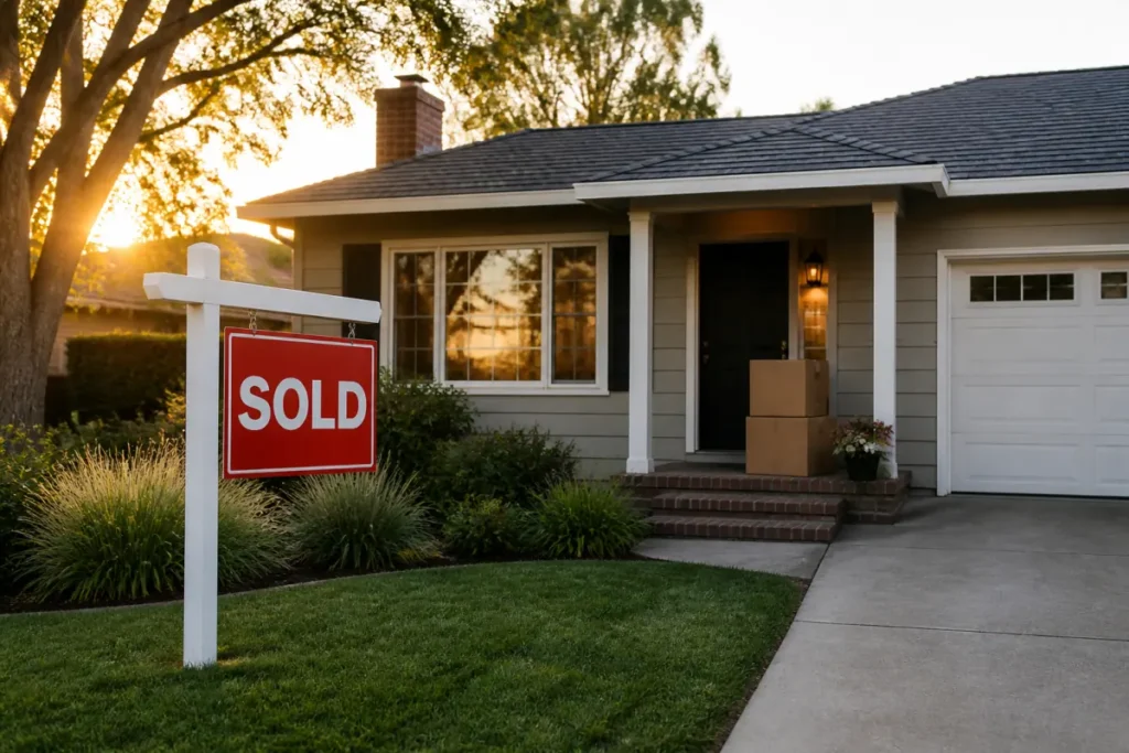 Suburban home ready for sale after six months of ownership